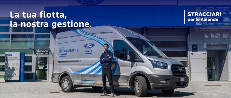 Le fourgon Ford Mobile Service dédié à l'assistance des flottes d'entreprise